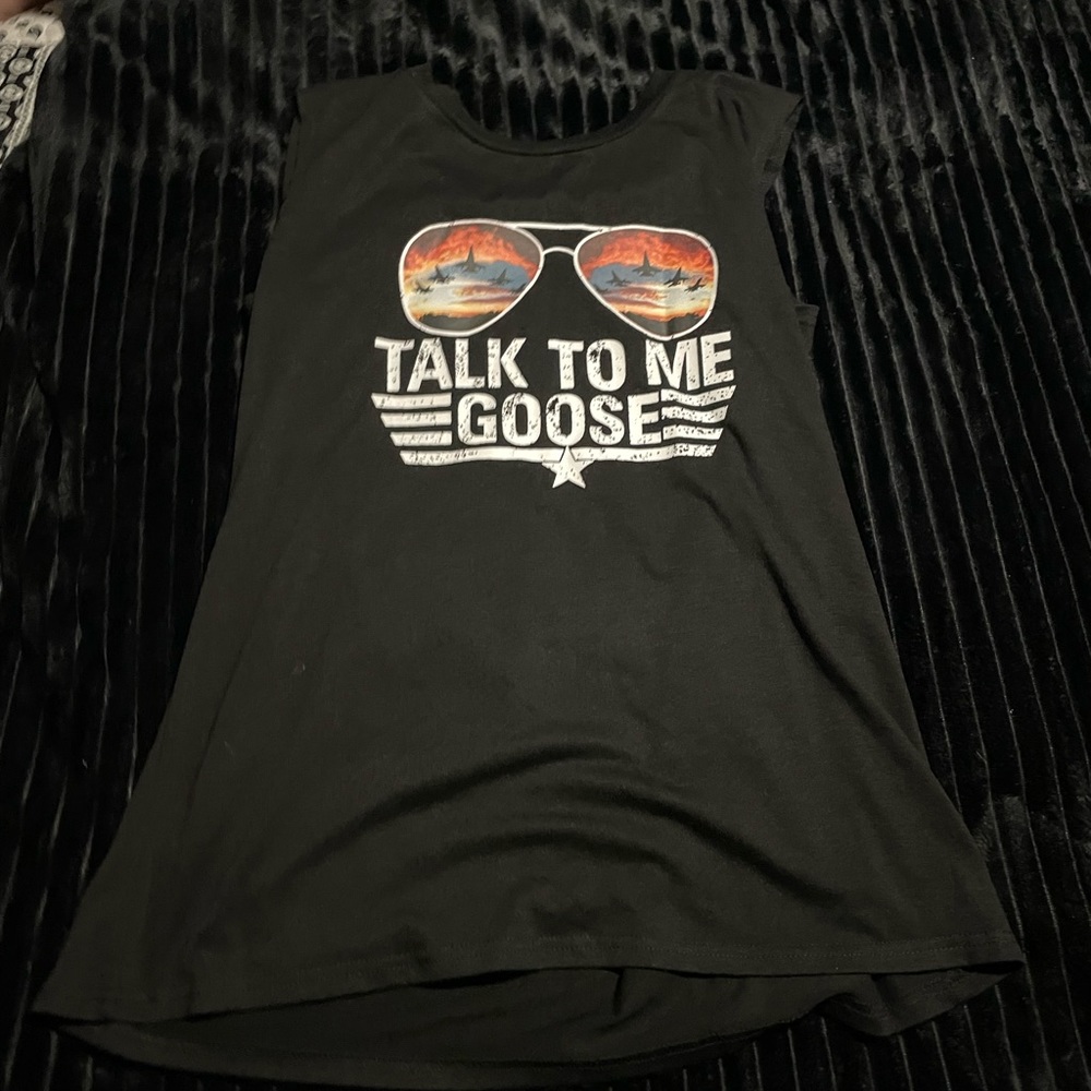 Talk to me Goose Tank-Top